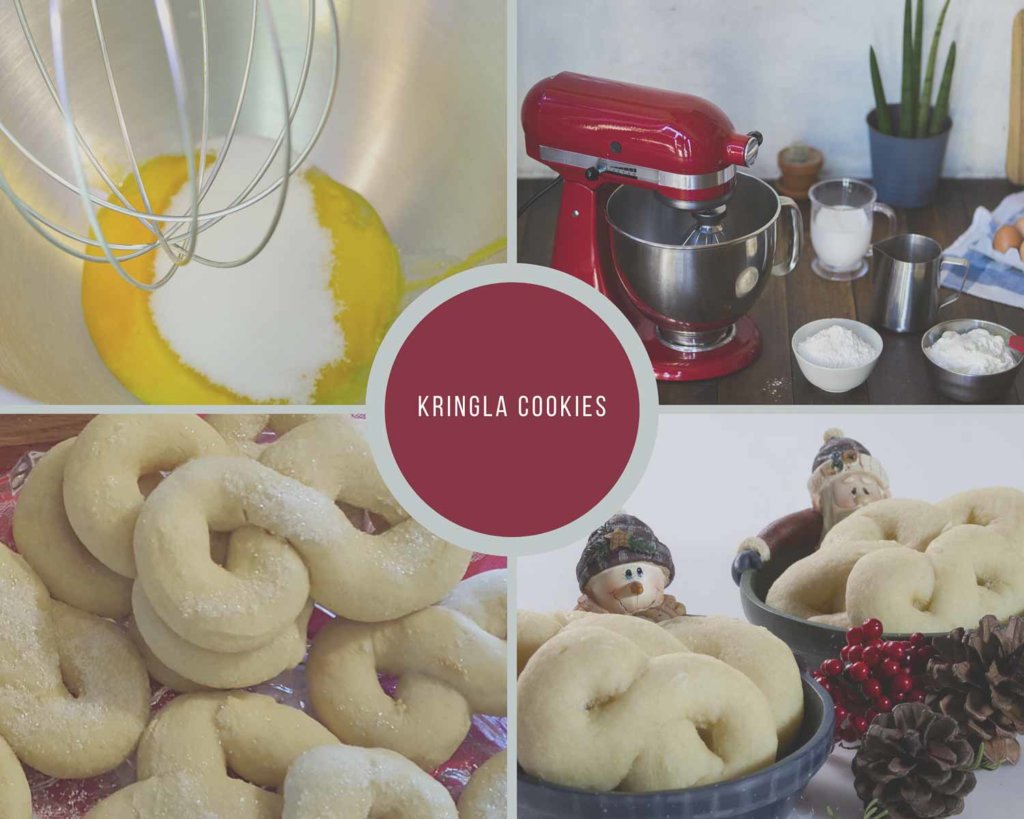 Kringla Cookie Process Collage