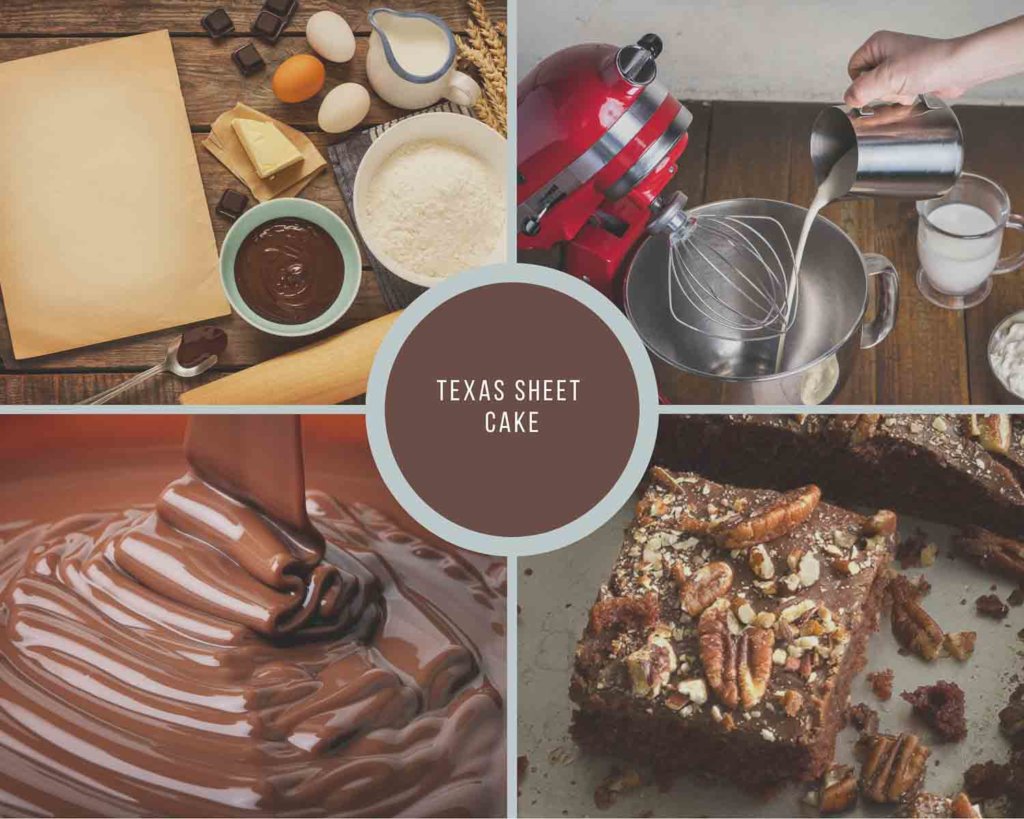 Texas Sheet Cake Process