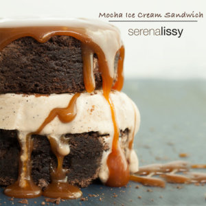 Mocha Ice Cream Sandwich