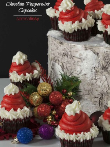 Chocolate Peppermint Cupcakes