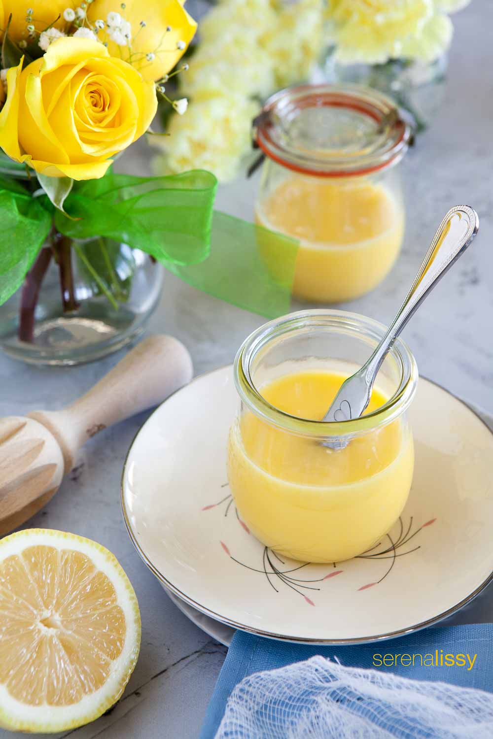 Lemon Curd in a jar