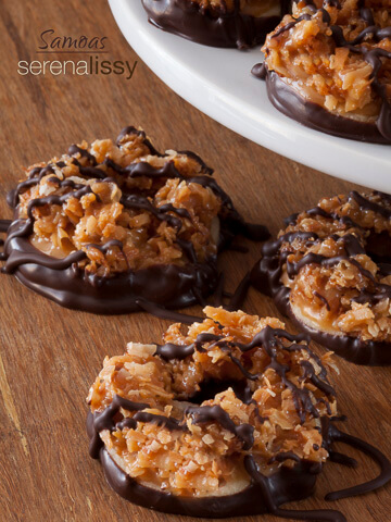 Make at Home Samoas - Homemade Samoas: Girl Scout Cookies