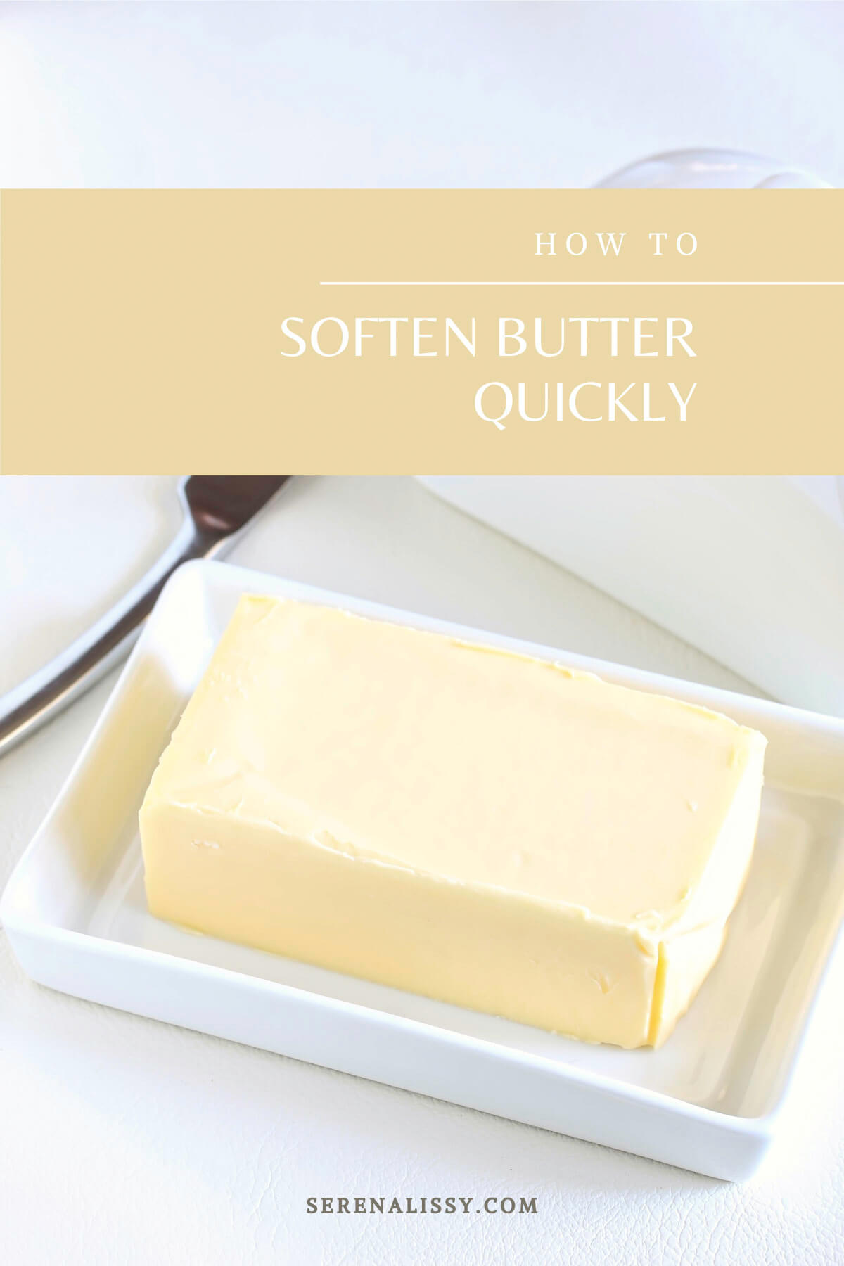 The Best Way To Soften Butter Quickly Without Melting It #butter